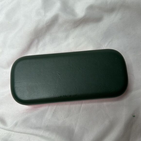 Kate Spade New York Eyeglass Pink/Green Eyeglass Case With Cleaning Cloth. - Picture 6 of 7